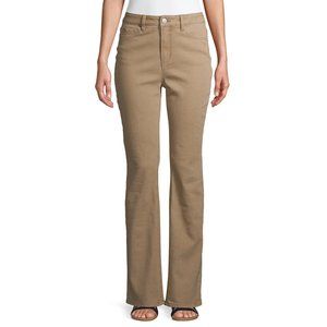 🆕 Time and Tru Mid Rise Brownstone Wash Bootcut Stretch Denim Slim Fit Jeans